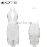 Sundress Cheap Wholesale Ladies Fashion Sleeveless Summer Dresses New Sexy Women Formal Cocktail Prom Party Lace Dress thumbnail-4