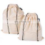 Customisable Logos Printable Cheap Drawstring Cotton Bags thumbnail-1