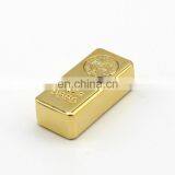 Wholesale gold plated bar or 999 gold coin custom