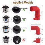 Pressure Cooker Steam Diverter Release Accessory Silicone Instant Pot Steam Release Pipe Cooking Kitchen Accessories thumbnail-2