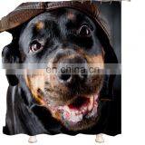 I@home 3d Digital Mildew Resistant 100% Polyester Dog Fabric Shower Curtain Printing Waterproof thumbnail-1