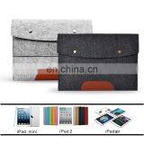 Custom11 13 13.3 13.5 14 15 17 17.3 18 19 20 Inch Grey Felt Laptop Sleeve for Marcbook thumbnail-5