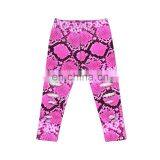 High Quality Halloween Skull and Flower Print Newborn Bouncy Leggings Flexible Soft Leggings for Girls thumbnail-5