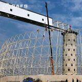 Safety Construction Space Frame Coal Storage Shed Dome Steel Structure thumbnail-1
