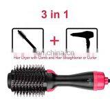 Custom Pink Hair Straightener Hot Comb Electric Multifunctional for Women thumbnail-5