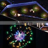 Waterproof LED Firework String Lights Foldable DIY Shape Explosion Colorful Fairy With Remote Control For Christmas Holiday thumbnail-2