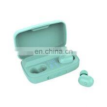 2021 Amazon Selling Wireless Earphone 5.0 TWS Earbuds LED Display Power Bank Headset Microphone thumbnail-1