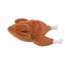 Food Pet Products Dog Chew Toy Stuffed Turkey Stuffed Dog Squeaky Chew Toy Interactive Squeaky Dog Toys thumbnail-2