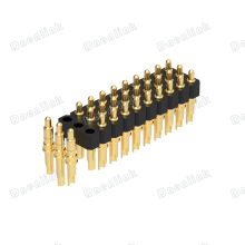 Dnenlink 2.54mm Pitch Triple Row H2.5mm Male HeaderSolder PogoPin Header thumbnail-2