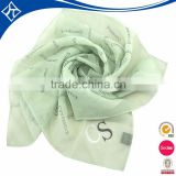 beauty silk scarf for painting,100% silk square scarf 90*90