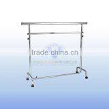 Removable Heavy Duty Metal Chrome Salesman Rack for Clothes Rack