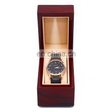 2021 Hot Selling Design High Quality Watch Box Customize Logo Wooden Watch Packaging Box thumbnail-5