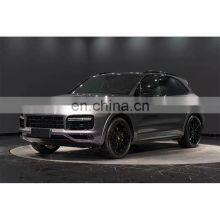 Runde For 18-21 Porsche Cayenne Upgrade Sports Body Kit Front Rear Bumper Wheel Eyebrow Front Lip Rear Diffuser Spoiler thumbnail-1