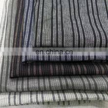 Pure Linen Striped Dress Fabric Yarn-dyed Linen Striped Fabric