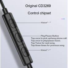 Factory Wholesale OEM Cheap Wired Earbuds,mfi Headphone, Sports Earphone for Apple IPhone 7 8 x thumbnail-3