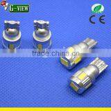 T10 6 SMD 5630 SMD Interior Sider Marker Width Lamp Gauge Bulbs Dome Light