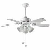 White Color Haning Ceiling Fan With Lights thumbnail-1
