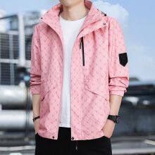Stylish Colorful Casual Sports Windproof Waterproof Men's Long Sleeve Sunblock Yoga Jacket thumbnail-2