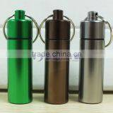 17mm Diameter Multi Function Emergency Box Pill Box Keychain Box Alumnium Box thumbnail-2