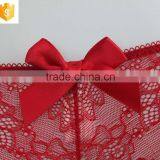 Hot-selling Red Lace Bralette G-string thumbnail-5