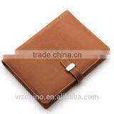 Professional Factory Supply Custom Leather Notebook With Clsap