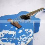 Blue Color Guitar Musical Instrument (TL-0038) thumbnail-3
