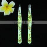 Special Edition Floral Print Tweezer Lady Eyebrow Clip Makeup Tools thumbnail-1