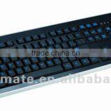 Usb Led Backlit Keyboard Wired or Wireless for Desktop and Laptop