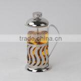 Stainless Steel French Press, Glass Coffee Plunger, Teacoffee Maker thumbnail-2