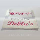 Customized Woven Label Hang Tag Label Swing Tag Wash Label Zipper With Delicate Design