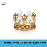 Party Promotions Gold Inflatable Crown thumbnail-1