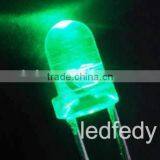 3mm Green Flashing Led Diode High Quality