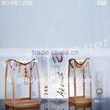 plastic wine packaging display box