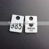 Plastic ABS Club Checkroom Ticket