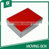 WHITE CARDBOARD FOLDING MOVING PAPER BOX thumbnail-6