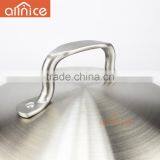 Allnice Good Quality Honeycomb Design Single Handle Stainless Steel Nonstick Pan/skilletwith Lid for Kitchen thumbnail-6