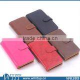 Flip Leather Case for Samsung Galaxy S6, Business Wallet Case for S6 With 9 Card Slots thumbnail-1