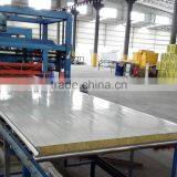 Fireproof and Insulated Metal Faced Rock Wool Sandwich Panel for Wall Board thumbnail-4