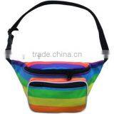 Hot Selling Color Stripe 600D Women Waist Bag China thumbnail-1