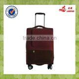 Red Color Functional Travel Bags Nylon Spinner Luggage thumbnail-1