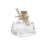 25ml Clear Corked Diy Fillable Christmas Glass Ornaments-Size:46x45mm thumbnail-2