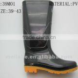 Hot Selling and Cheap Men Rain Boots in Men' Shoes PVC thumbnail-1
