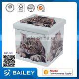 Cheap Furniture Fashion Folding Storage Chair Box thumbnail-1