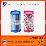Promotional Round Perfume Packaging Metal Tin Box