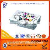 Wholesale Promotional Rectangular Tin Box for Storage Printed Cute Pictures