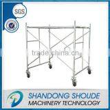 Quick and Easy Aluminium Mobile Scaffolding With Ladder