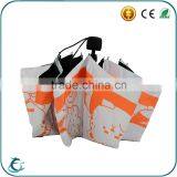 Manual Style 21 Inch Pongee With Black Coated Sunproof Rain Umbrella thumbnail-5