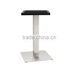Dining Table Set Custom Metal Tube Square Table Base With Stainless Steel Leg thumbnail-1