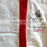 Embroidered White Adults Cooking/Bar Apron, Made of 100% Cotton thumbnail-6