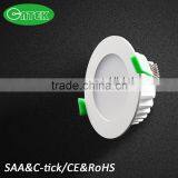 Golden Quality 10w Flat Dimmable Led Downlight 90mm SAA CE ROHS thumbnail-3